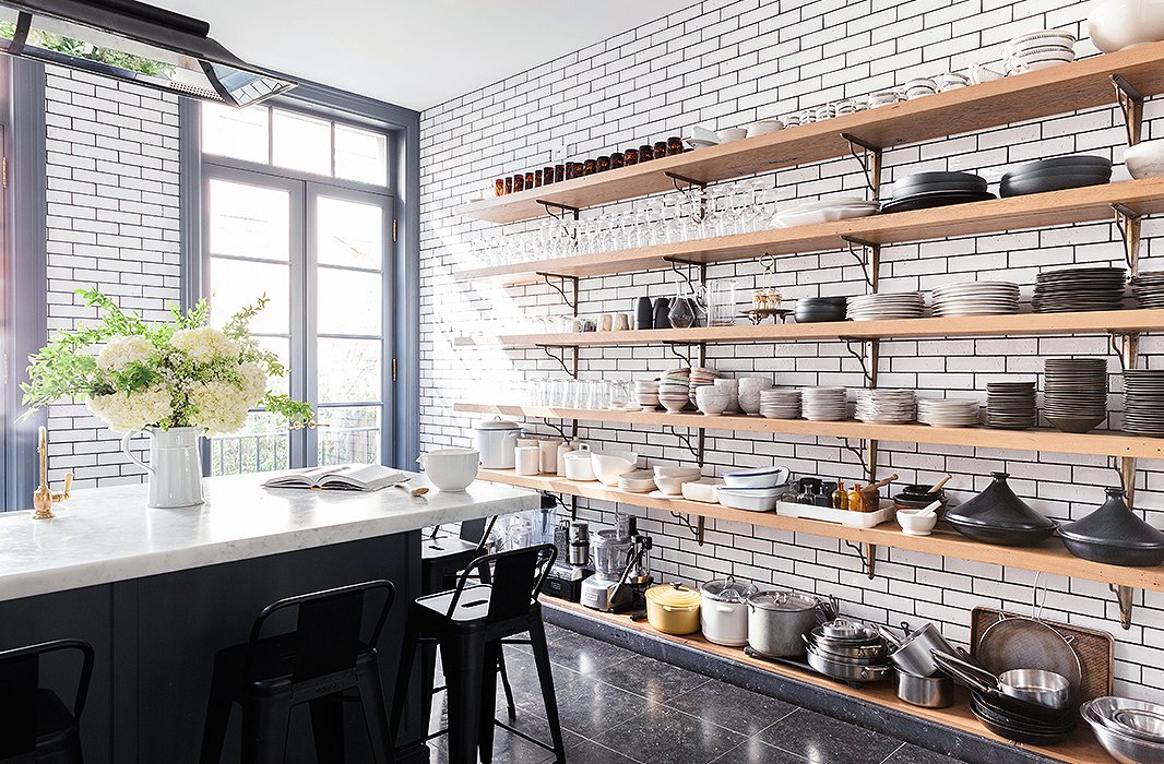 Alexandrea Jarvis Architecture and Interiors | Alison Cayne's West Village Townhouse | Modern White Paint