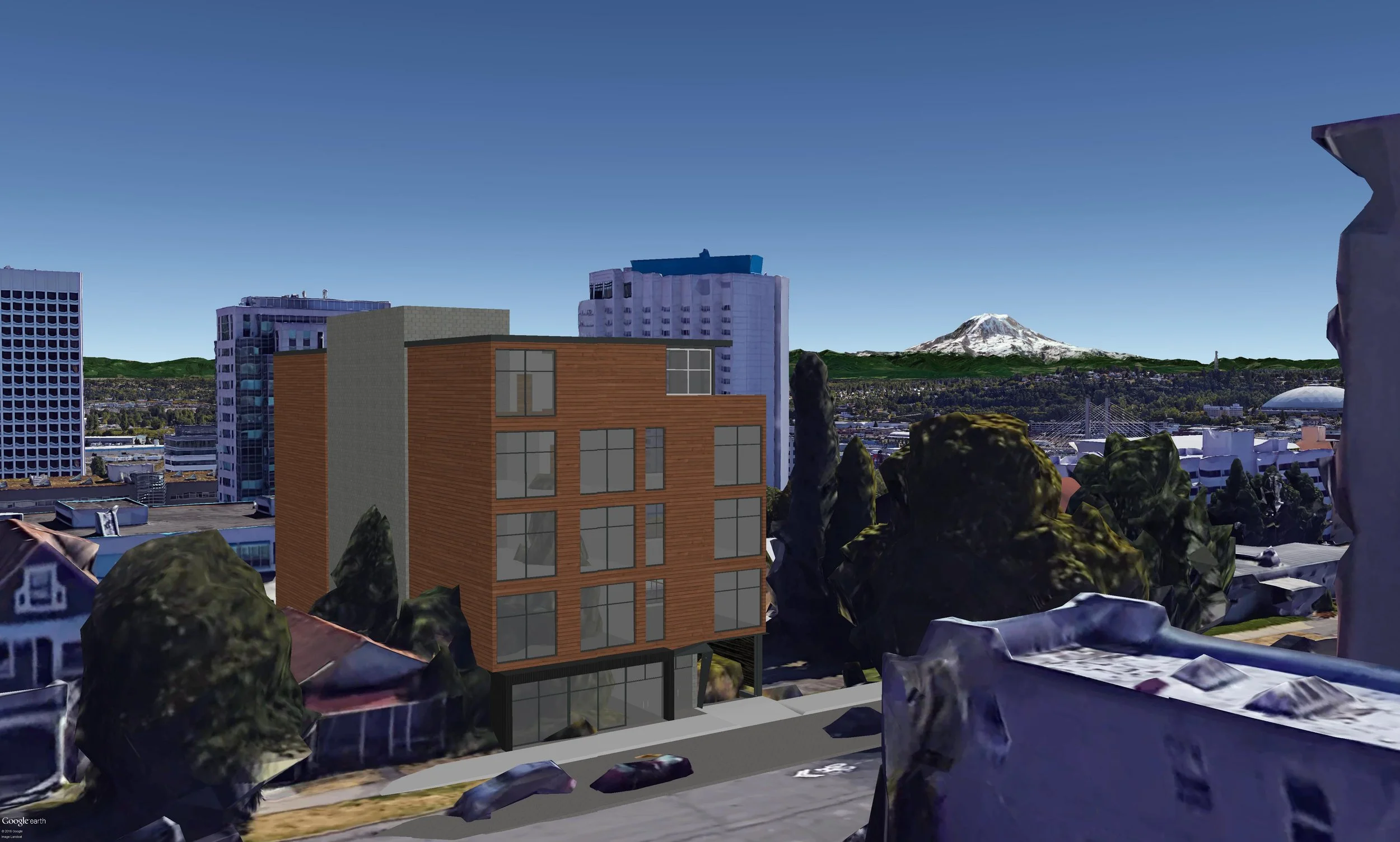 Work Done for Ferguson Architecture - Geo-located Google Earth model