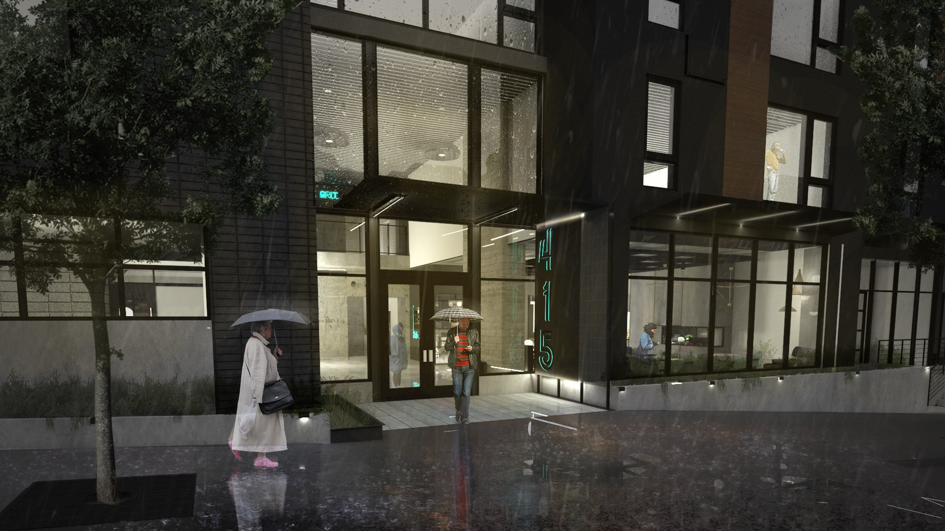 Exterior Entry - Nighttime.jpg