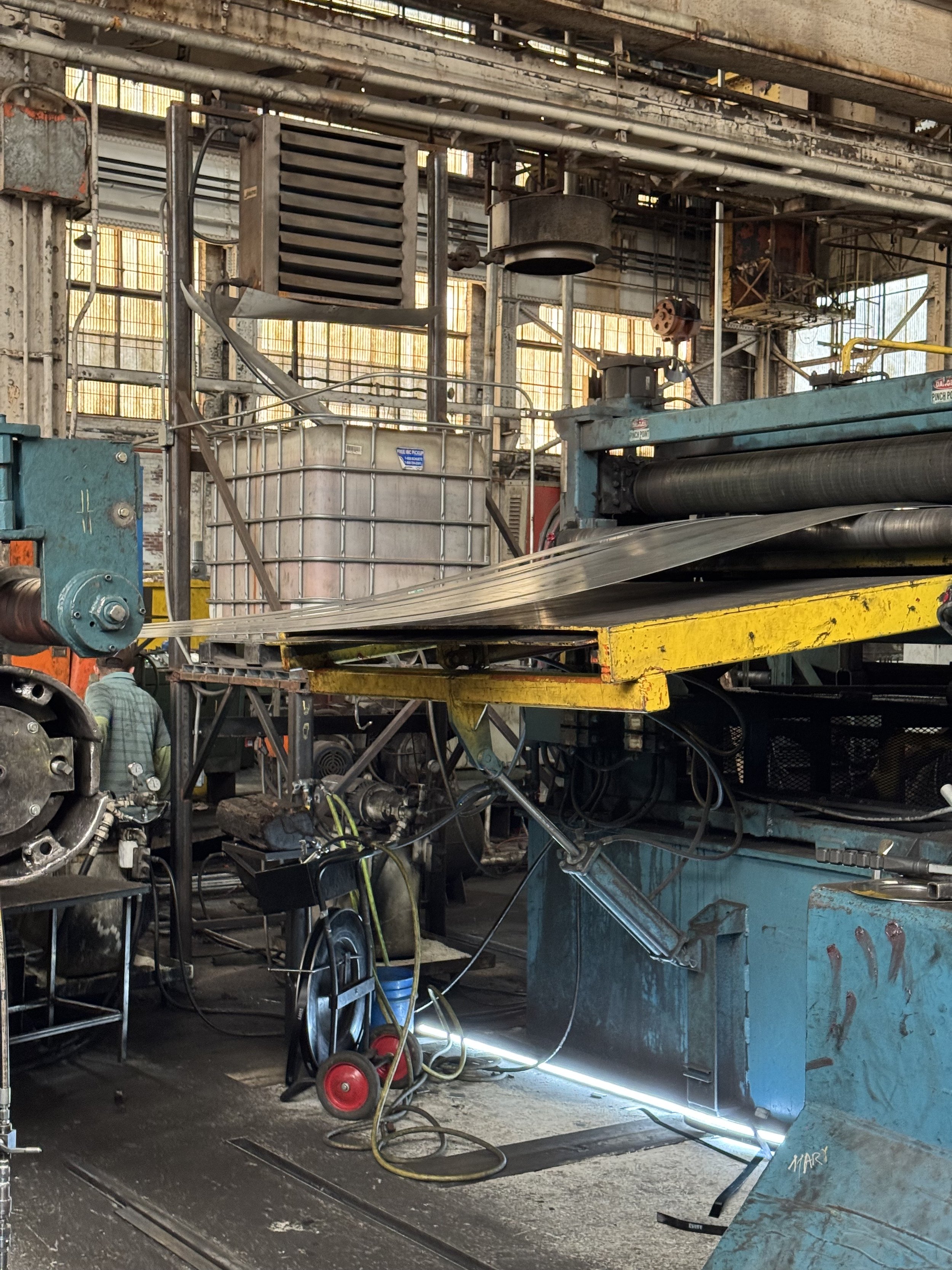 Maximizing Precision and Throughput with Our Heavy Gauge Slitting Line