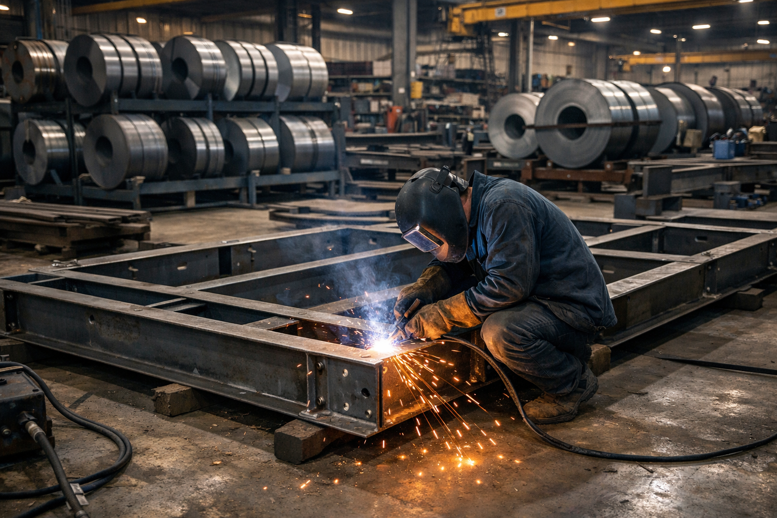 Secondary Steel for Structural Fabrication: When Cosmetics Don't Matter