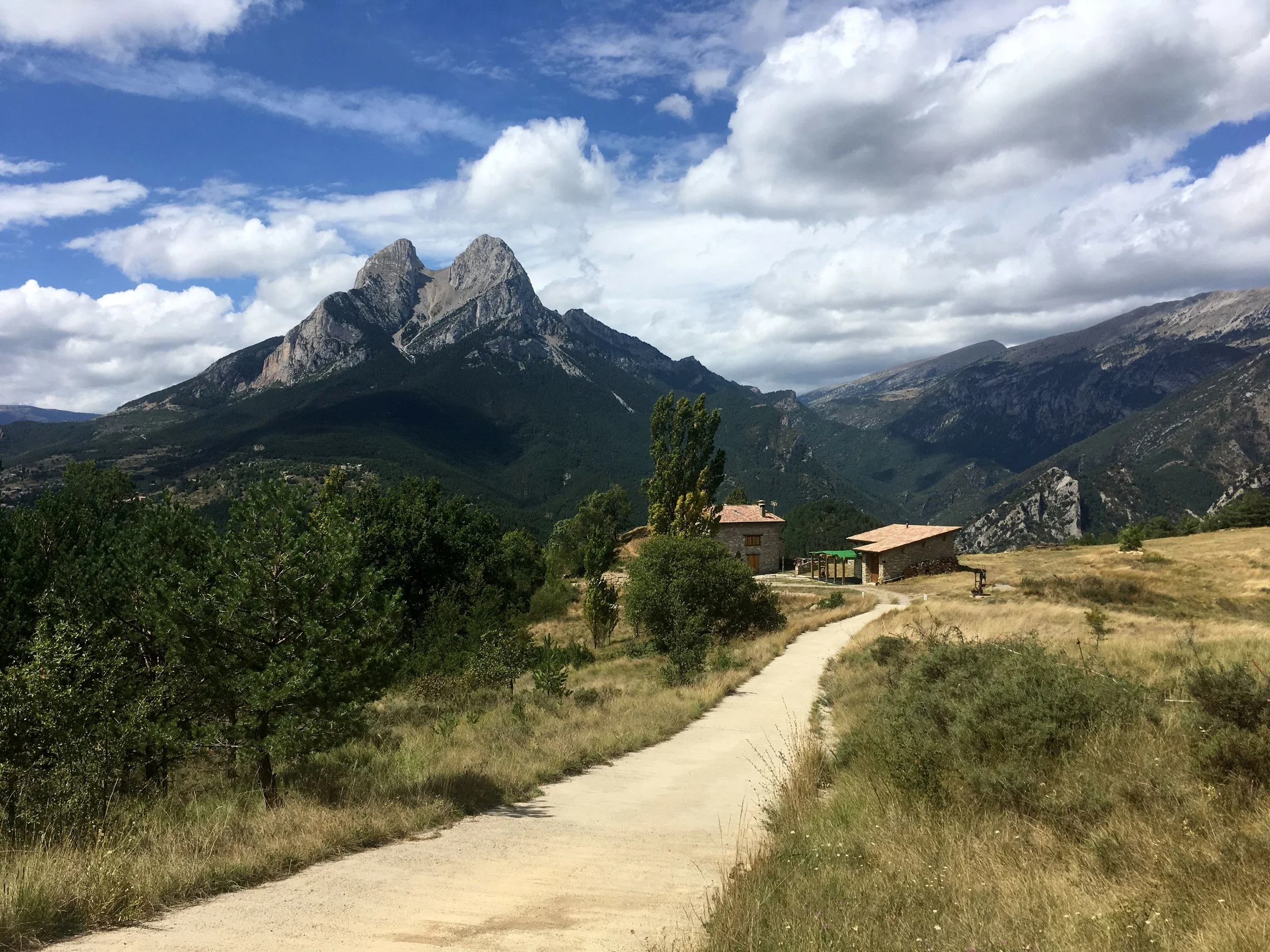 From the path out of the mountains