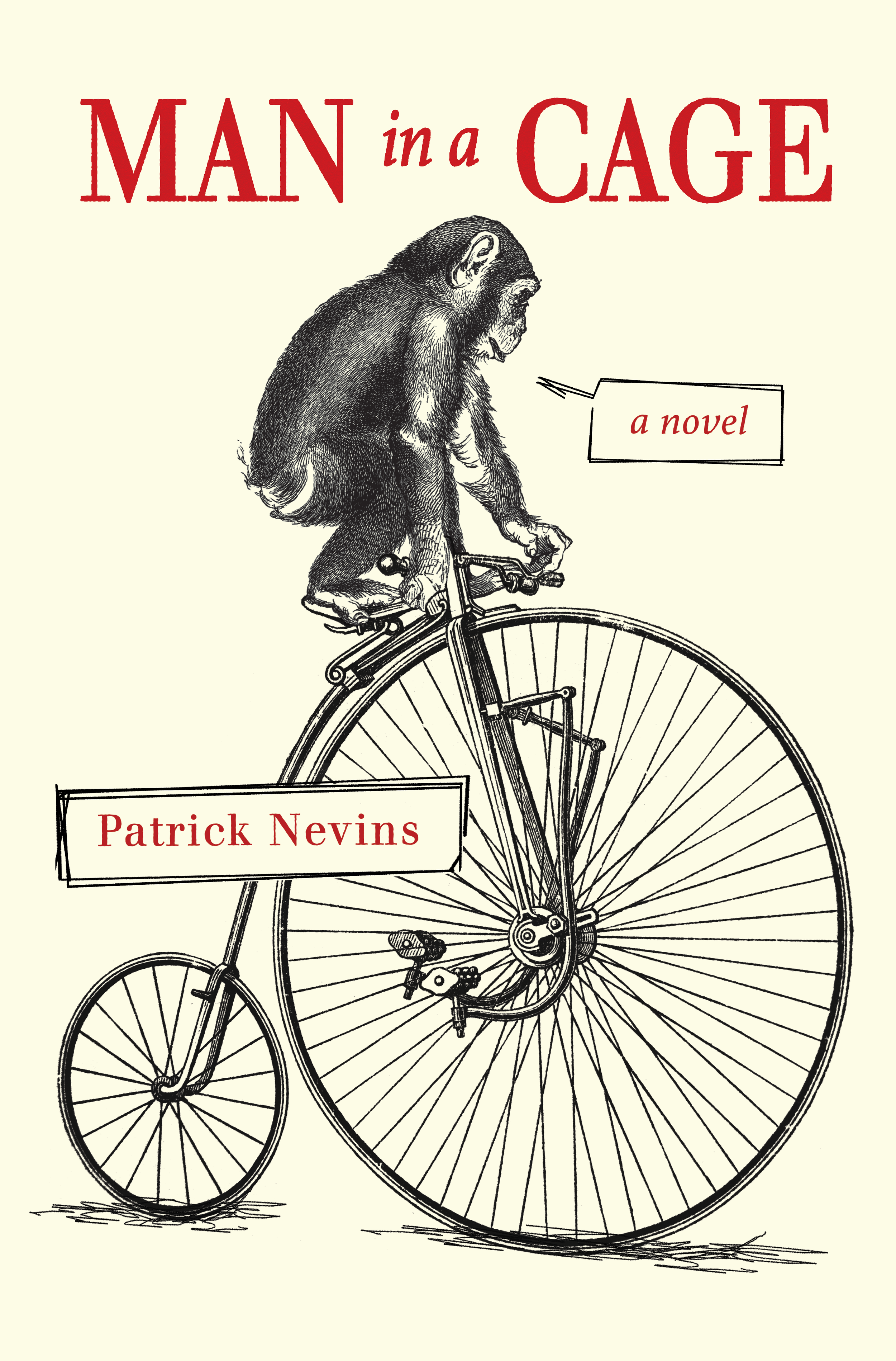 Man in a Cage, a novel by Patrick Nevins
