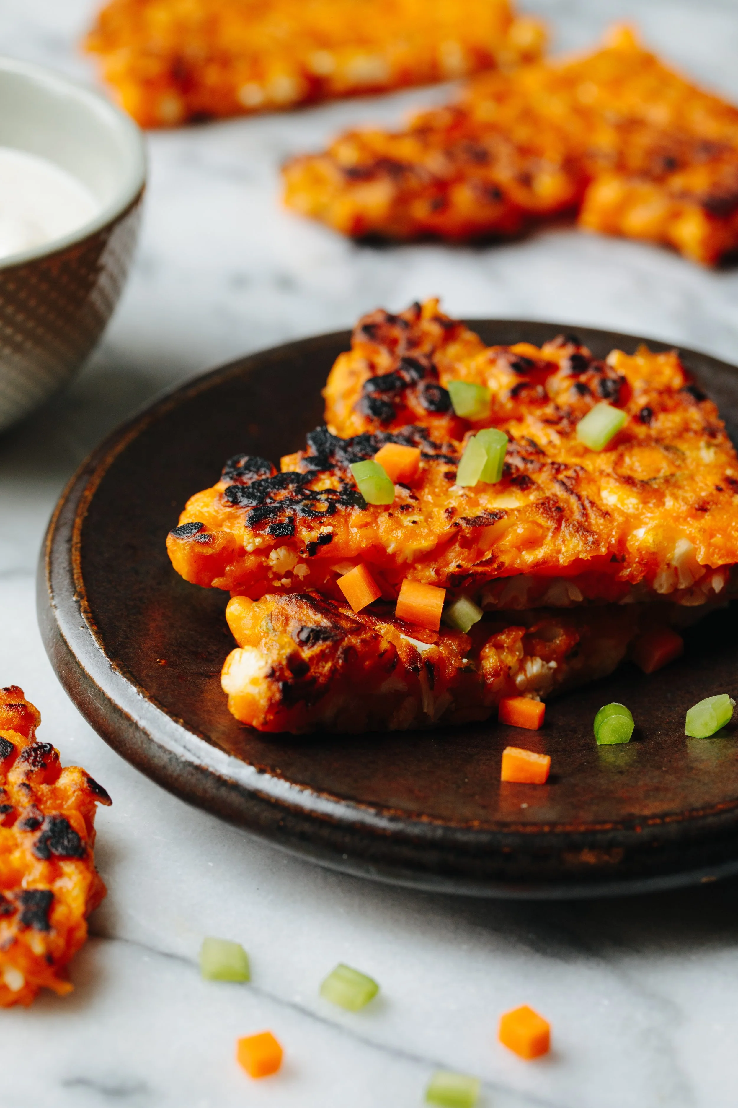 THE ART OF THE MASHUP_Buffalo Cauliflower Korean Style Pancake_BRIAN SAMUELS PHOTOGRAPHY-6707.jpg