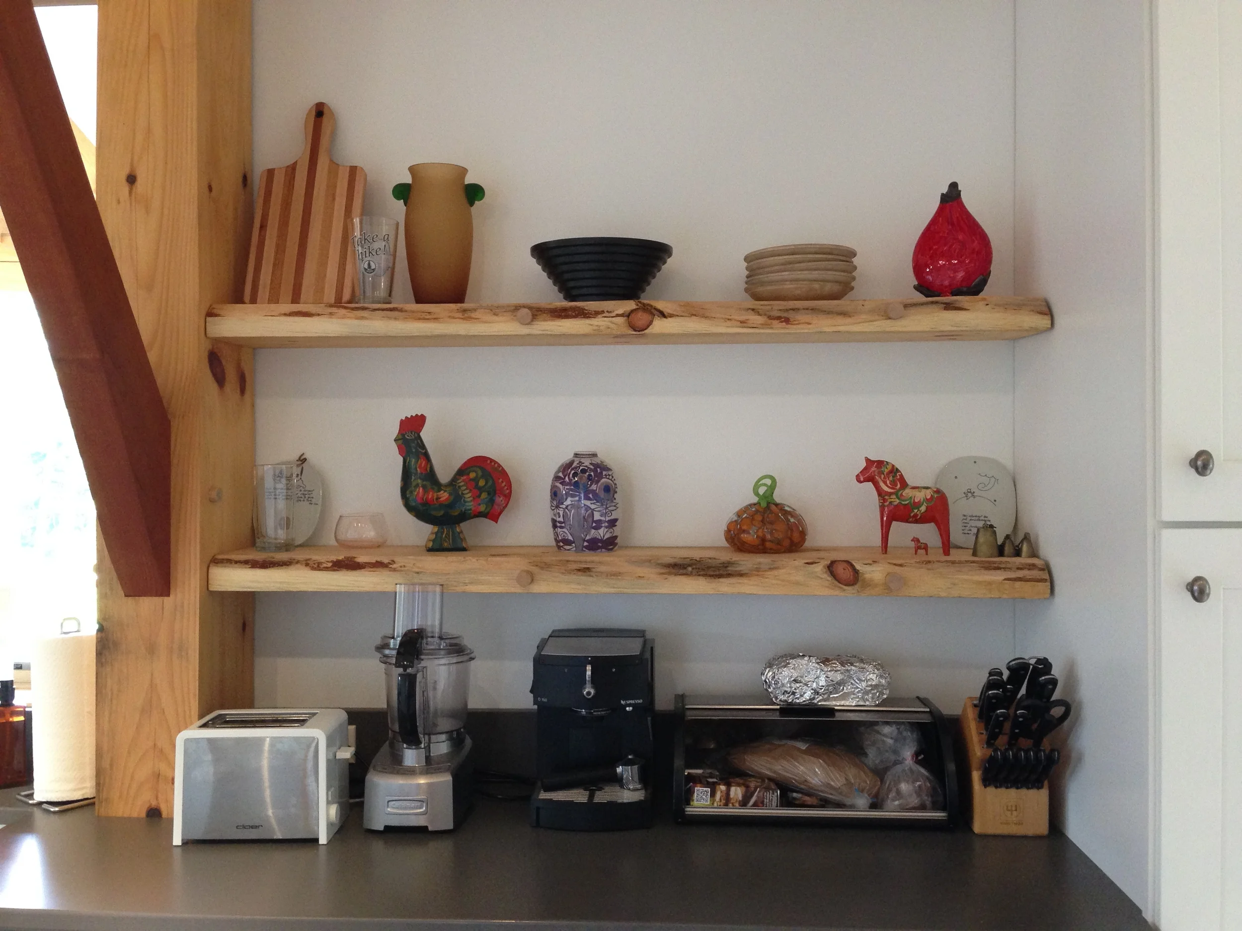 Kitchen shelving