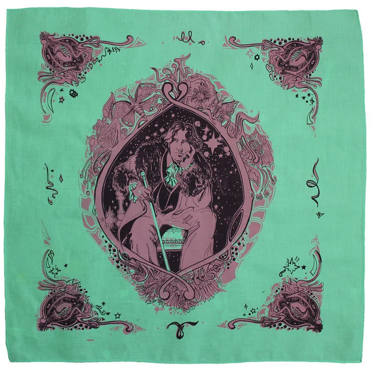 Edition of 200 hand screen-printed Bandana's for Salad Magazine, Issue II: Camp