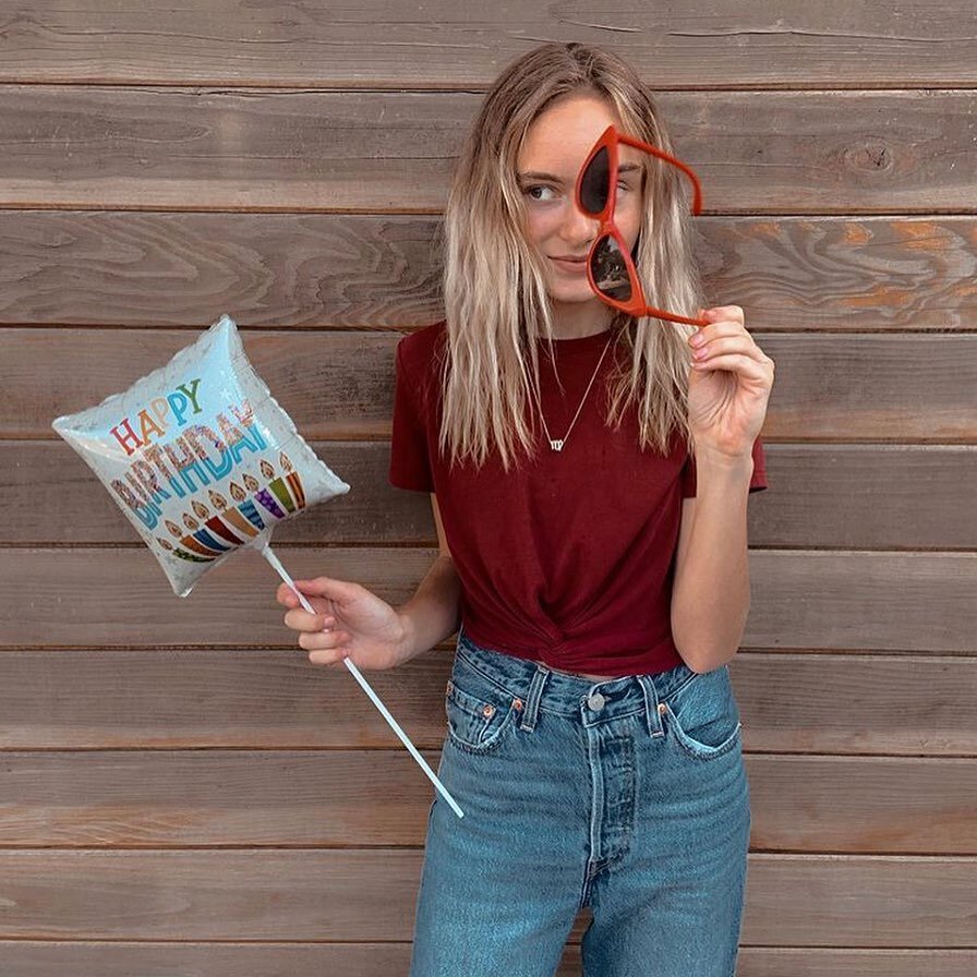 Happy 15th birthday &amp; first day of high school, my love! (I&rsquo;m pretty sure this is when you start being nice to your parents, no? 😂) Seriously, you are my hero in every way, @maxinepennrussell. Keep killin&rsquo; it! 🎉