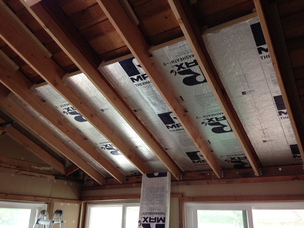 Ceiling Insulation, How To Insulate Cathedral Ceiling Trusses