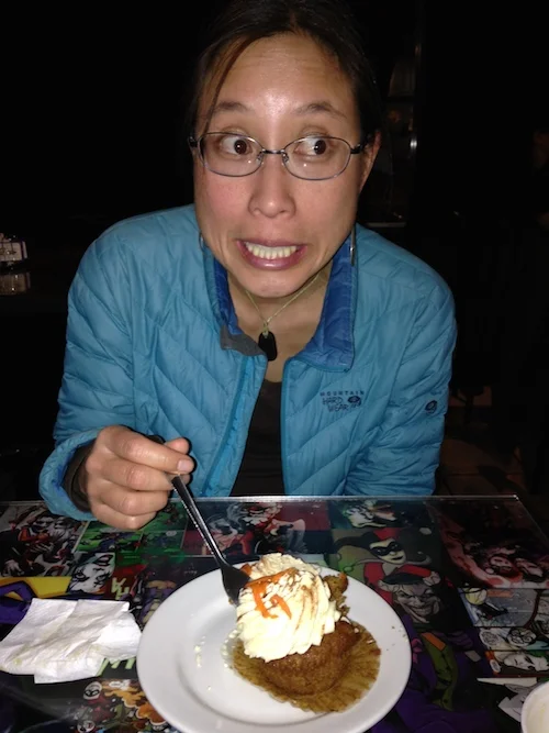 Eating out is a special treat!