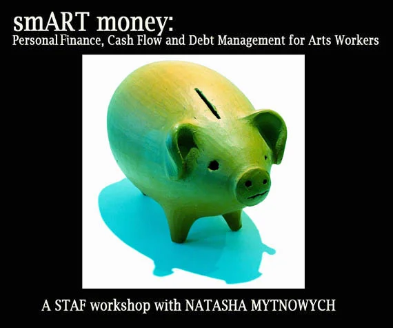 smART money: Personal Finance for Arts Workers - with Natasha Myntowych