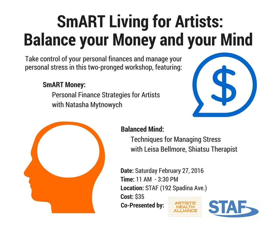 SmART Living for Artists - with Artists' Health Alliance