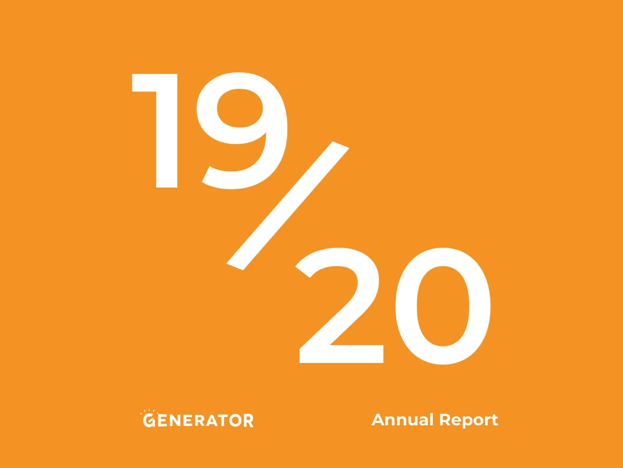 2019/20 Annual Report
