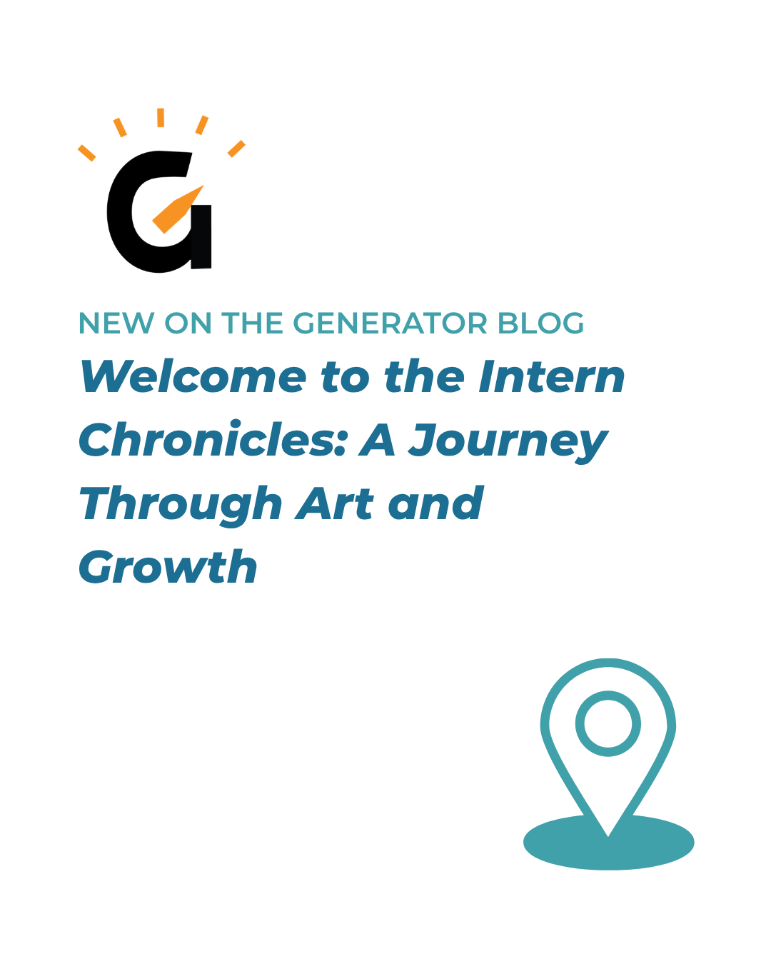 Welcome to the Intern Chronicles:  A Journey Through Art and Growth