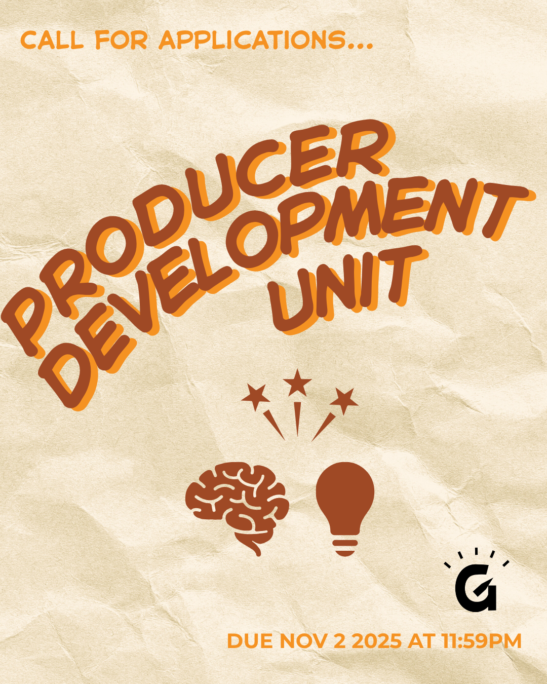 CALL FOR THE 25/26 PRODUCER DEVELOPMENT UNIT 