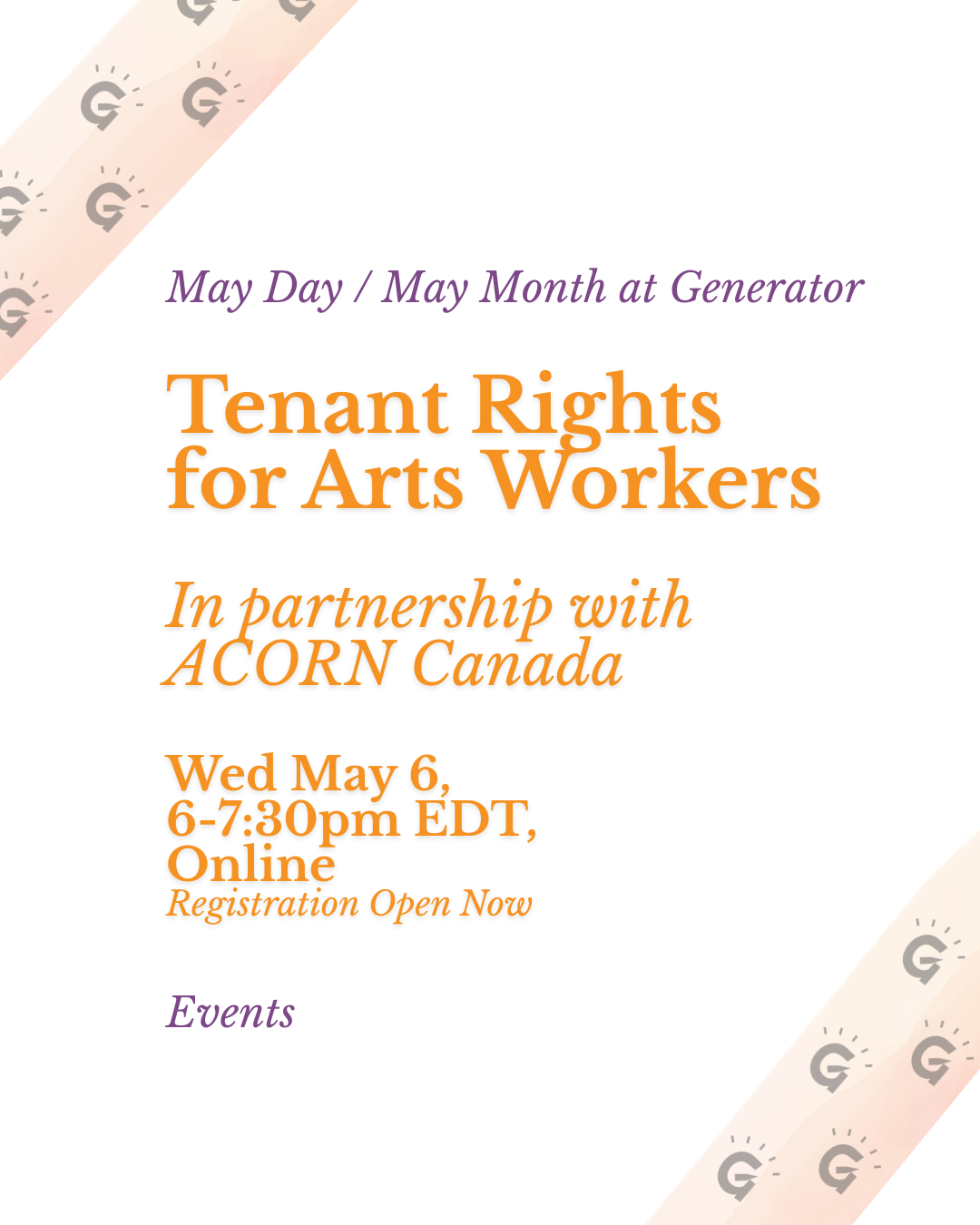 Tenant Rights for Arts Workers
