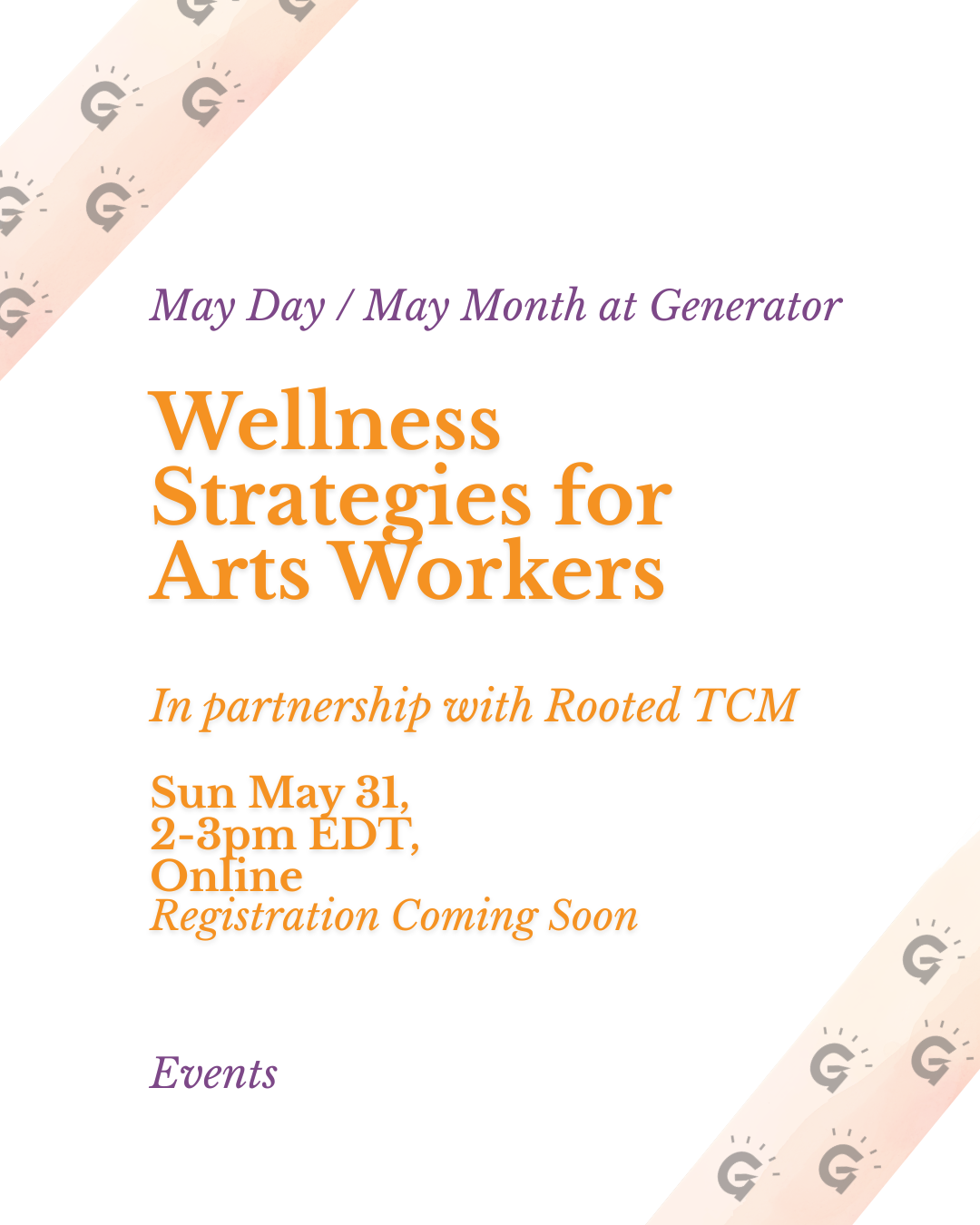 Wellness Strategies for Arts Workers 