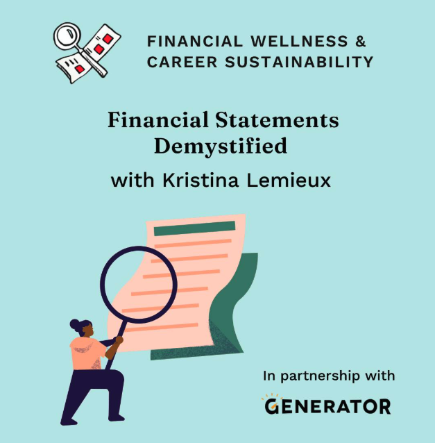 AFC Helps: Financial Statements Demystified with Kristina Lemieux