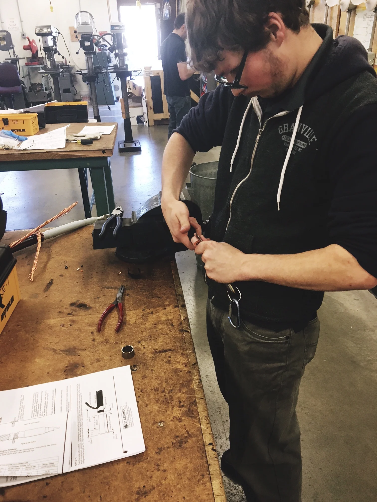 Congratulations to Trevor Wilson on completing High Voltage 1 Course