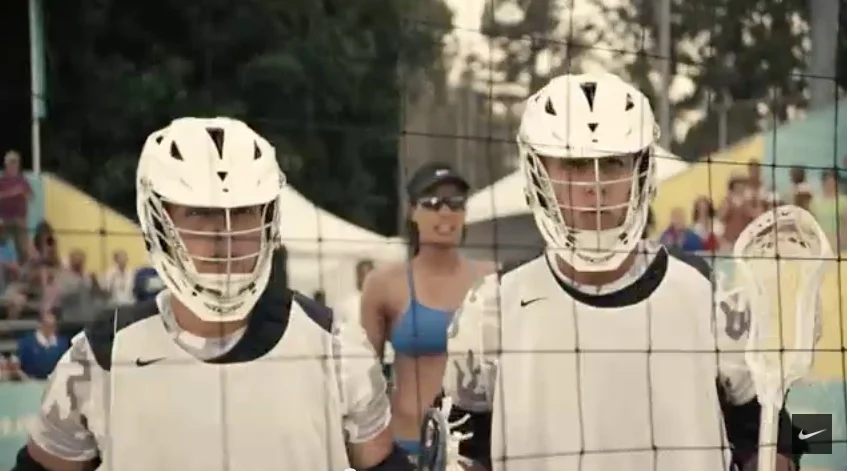 Big Time Lacrosse Stars--The Thompson Brothers--Drop In For Nike Photo Shoot