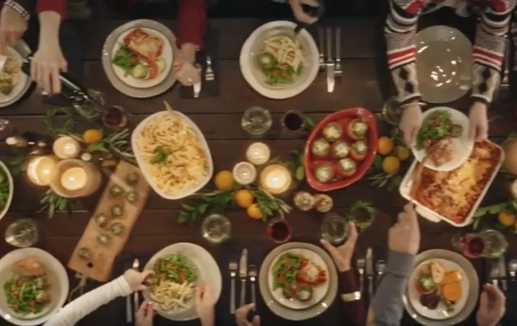 Stouffer's Sets Up Every Table In The House For Their Holiday Food TV Spot