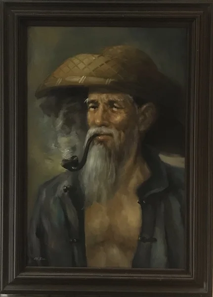 Portrait Of The Smiling Old Man: Our Own Art Mystery