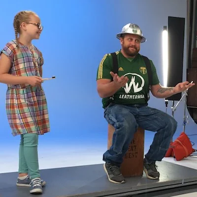 Timber Joey Teams Up With Cute Little Girl In Video For 1% For The Planet