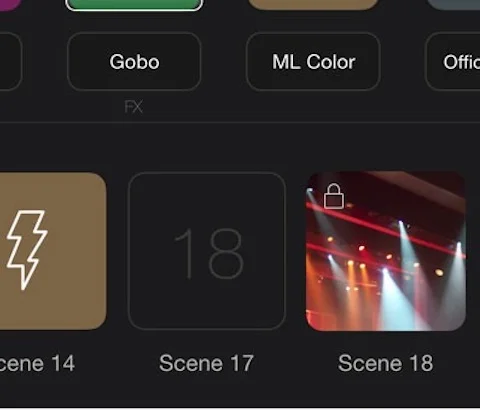 Quickly Change Between Lighting Setups On Our Soundstage Using Just An iPad