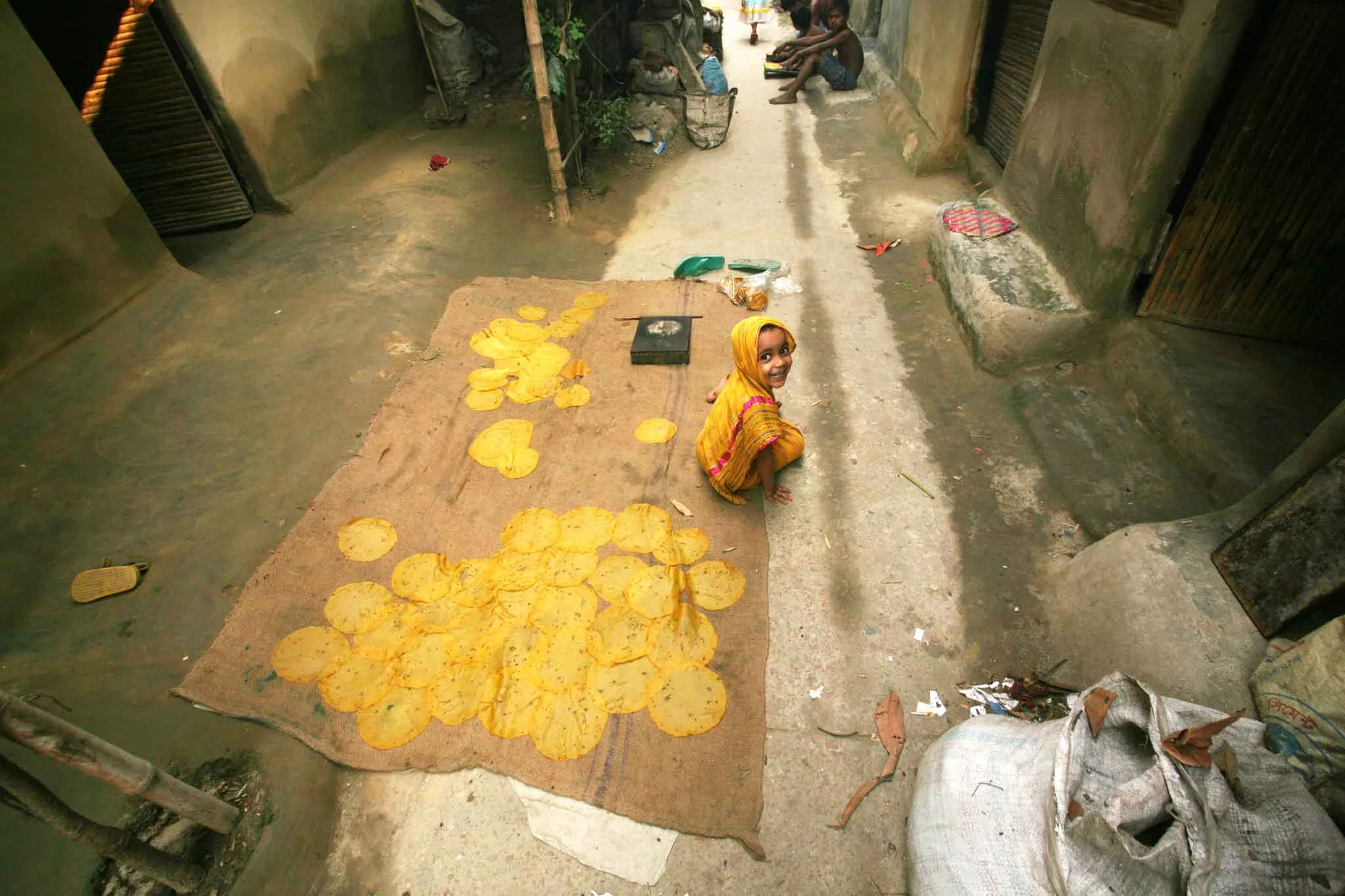 Project progress in JBM slum