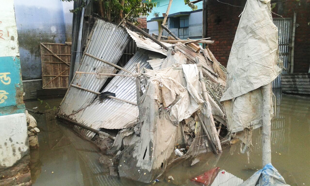 House collapsed