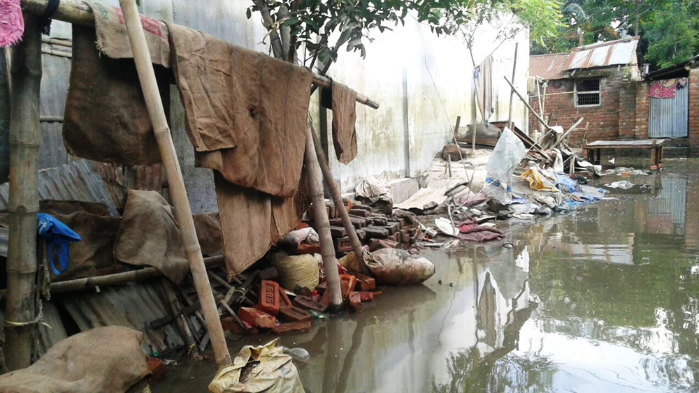 Damage to houses and livelihoods