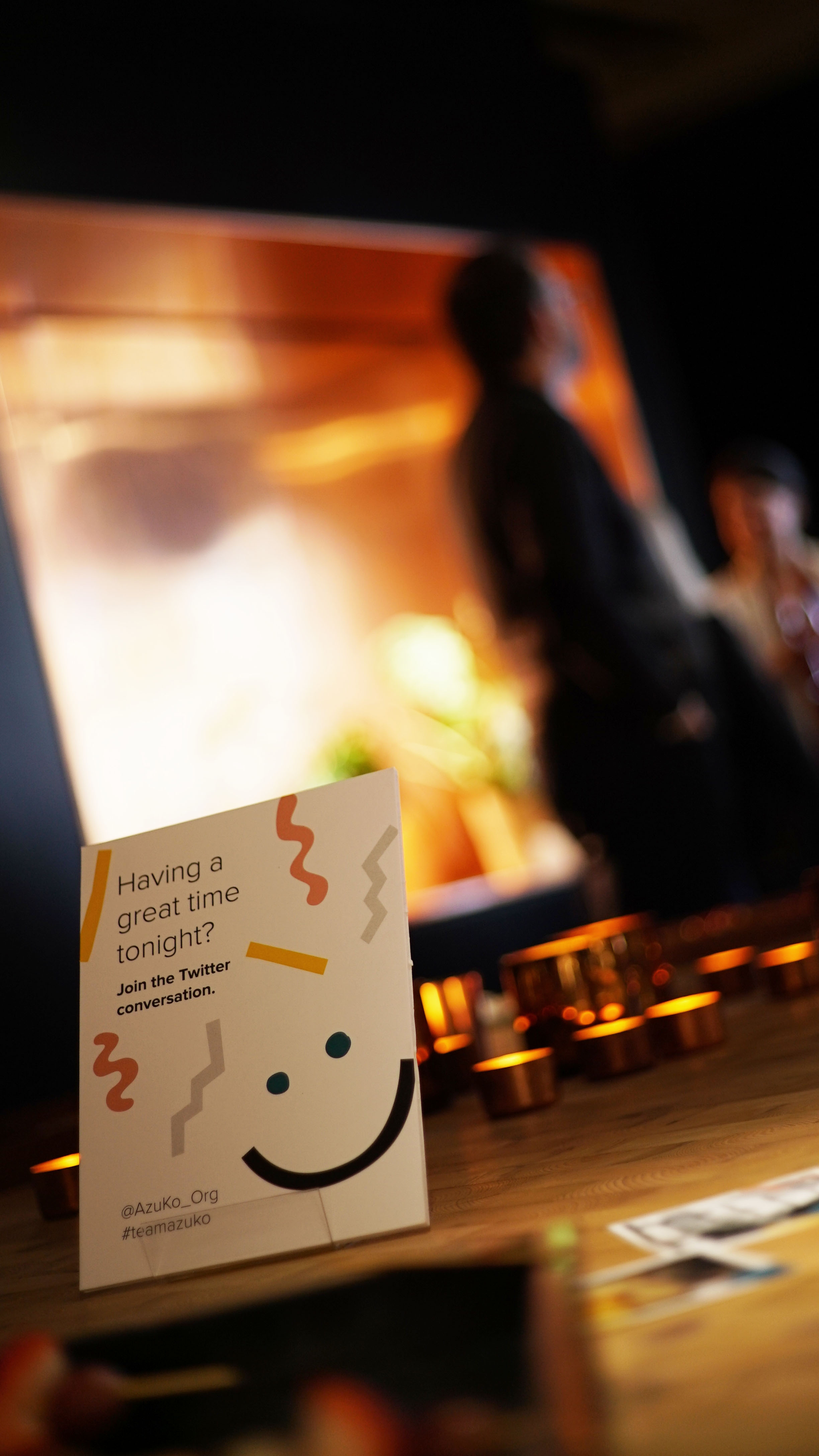 Having a good time? Tweet @AzuKo_Org