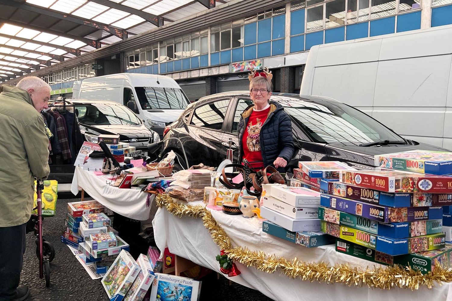 Fundraiser, car boot sale