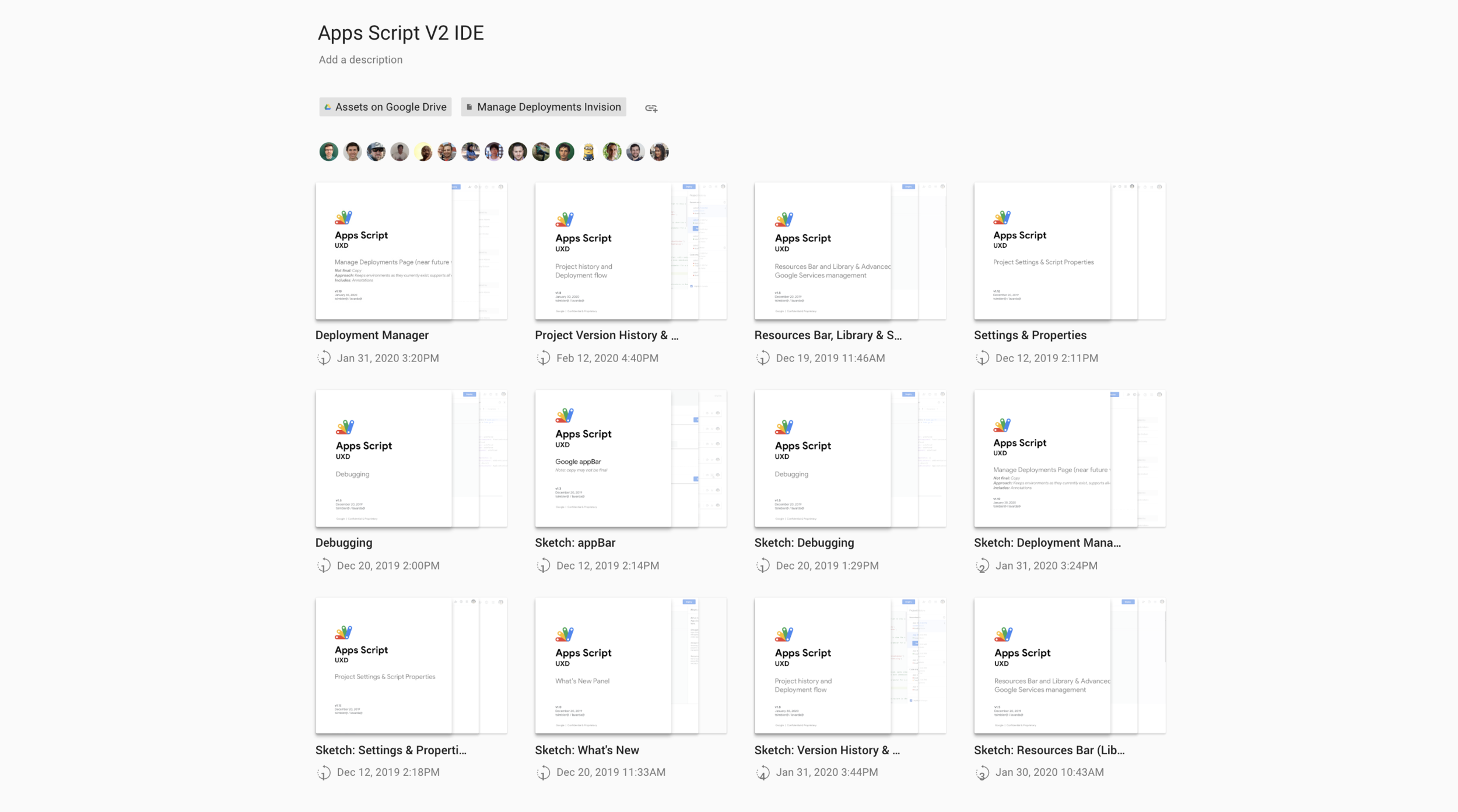 Wireframes (Sketch, Gallery) and interactive prototypes (Invision) were reviewed as a team several times throughout the sprint.