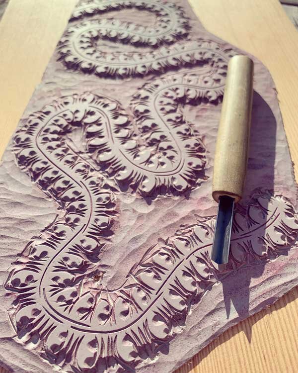 Power Grip Carving Tools — Linocut Printmaking Blog — Linocut Artist