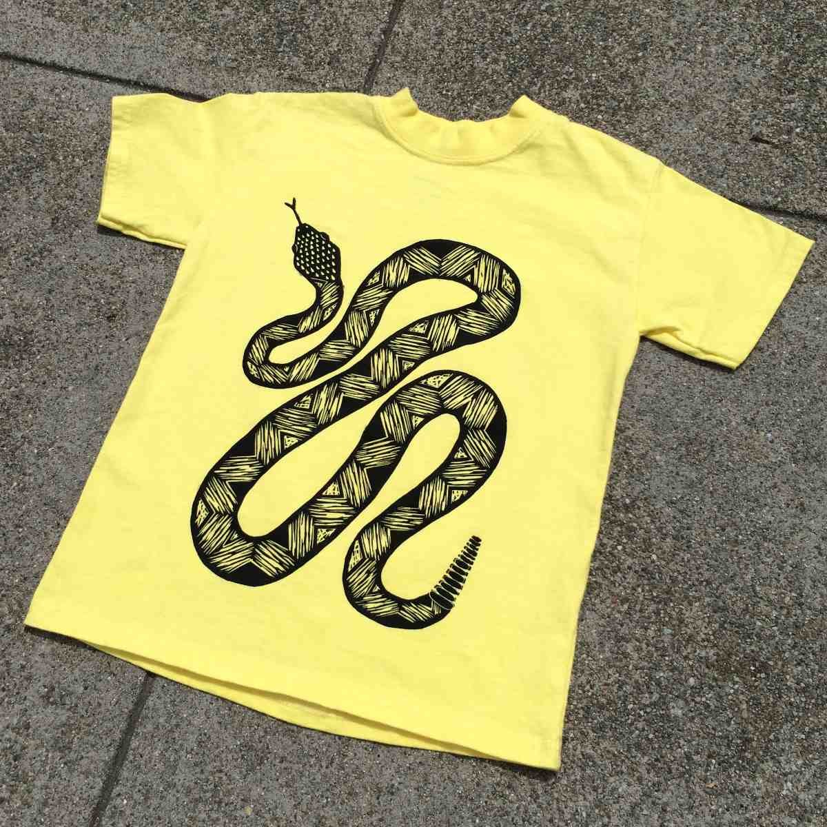 Block Printing T-Shirts with a Linocut — Linocut Artist