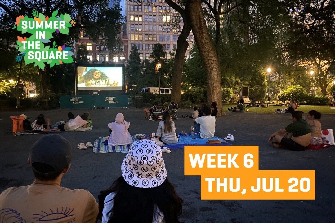 This week of Summer in the Square welcomes new programming!🤩 Visit Union Square Park this Thursday from 8AM - 10PM for a free pilates session, a special disruption by the Blue Man Group, and Clueless on the Central Lawn!☀️

Click the #linkinbio for 