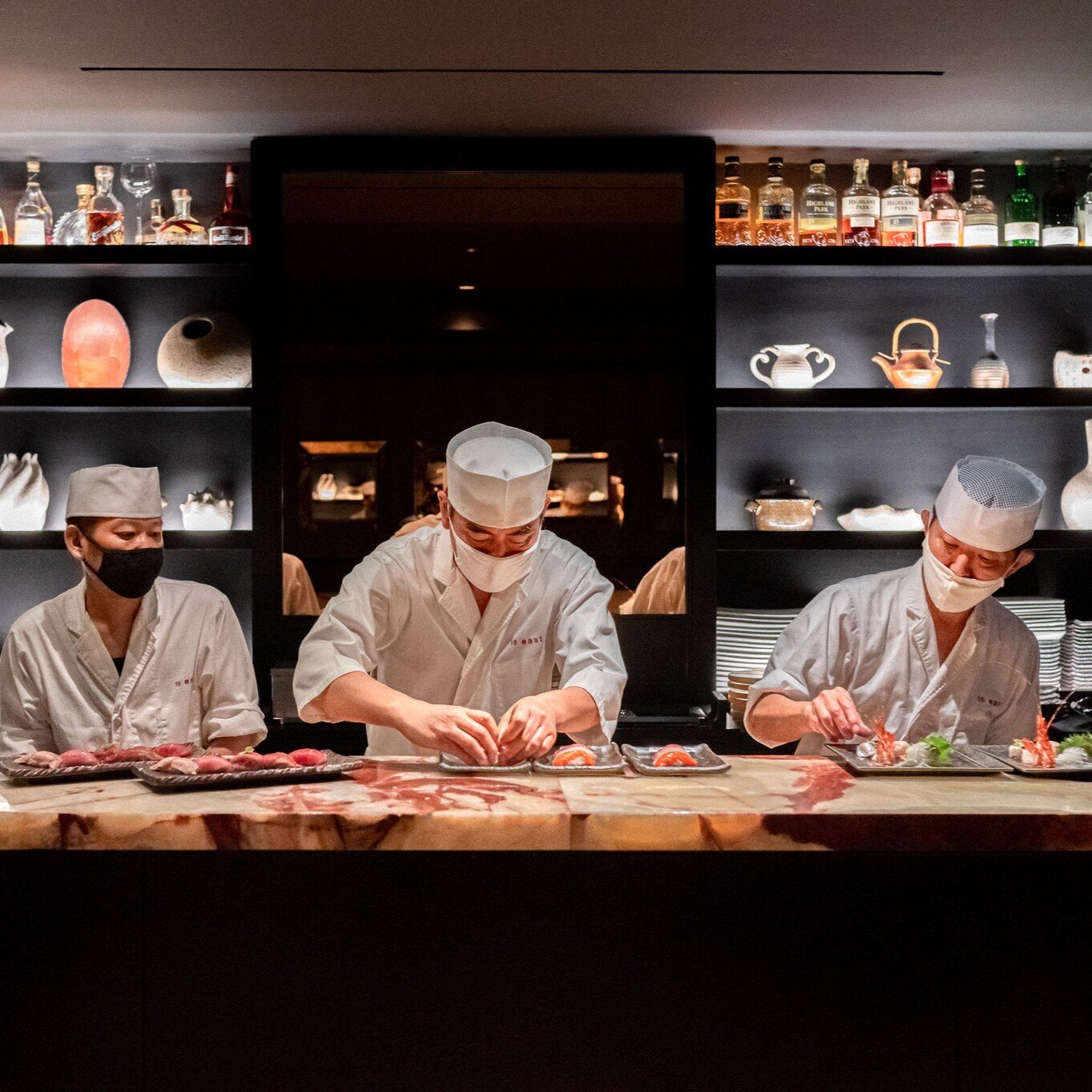 Sushi anyone? 🍣 The Omakase Room has opened at 1 East 15th Street! Chef Katsushi Sakai prepares a 20 course Omakase experience bringing flavors + styles straight from Tokyo. 

Book a reservation today on Resy! 📅