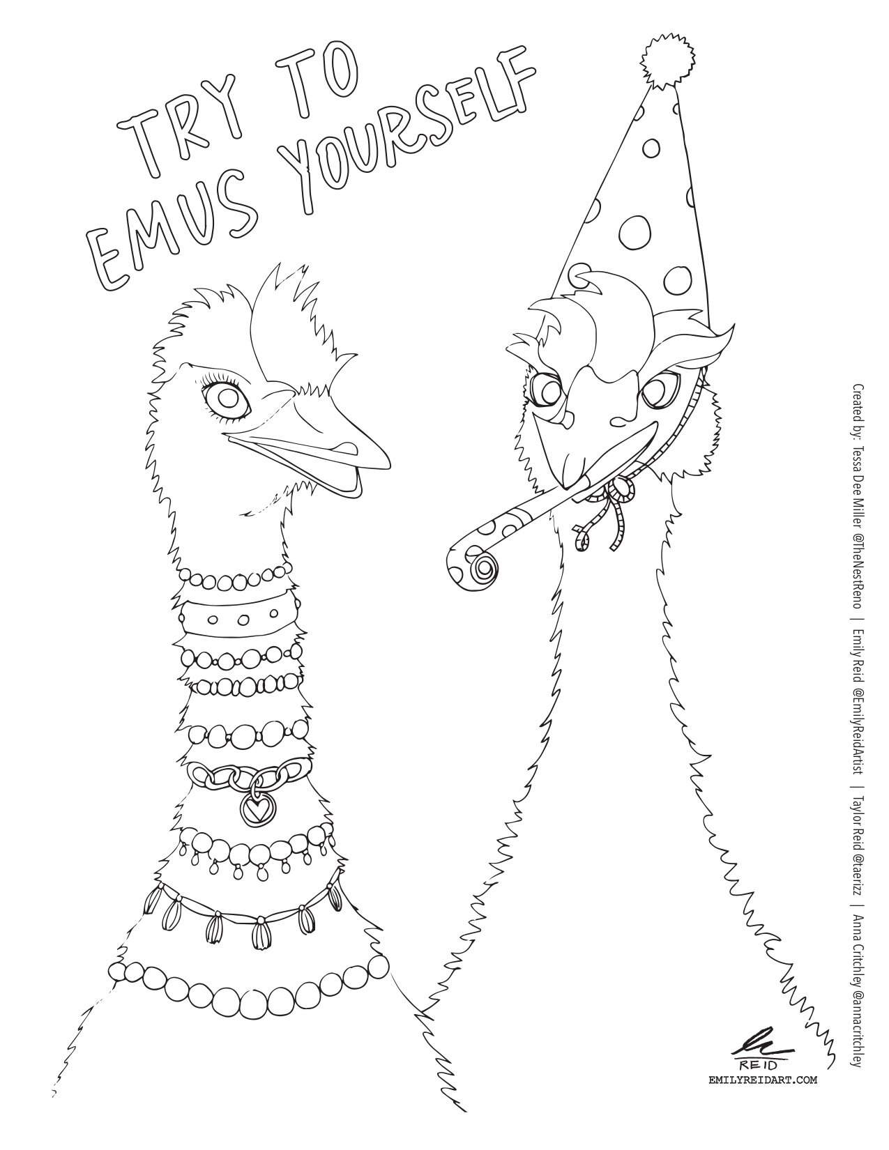 Download Printable Quarantine Coloring Book In Pdf Format The Nest Reno