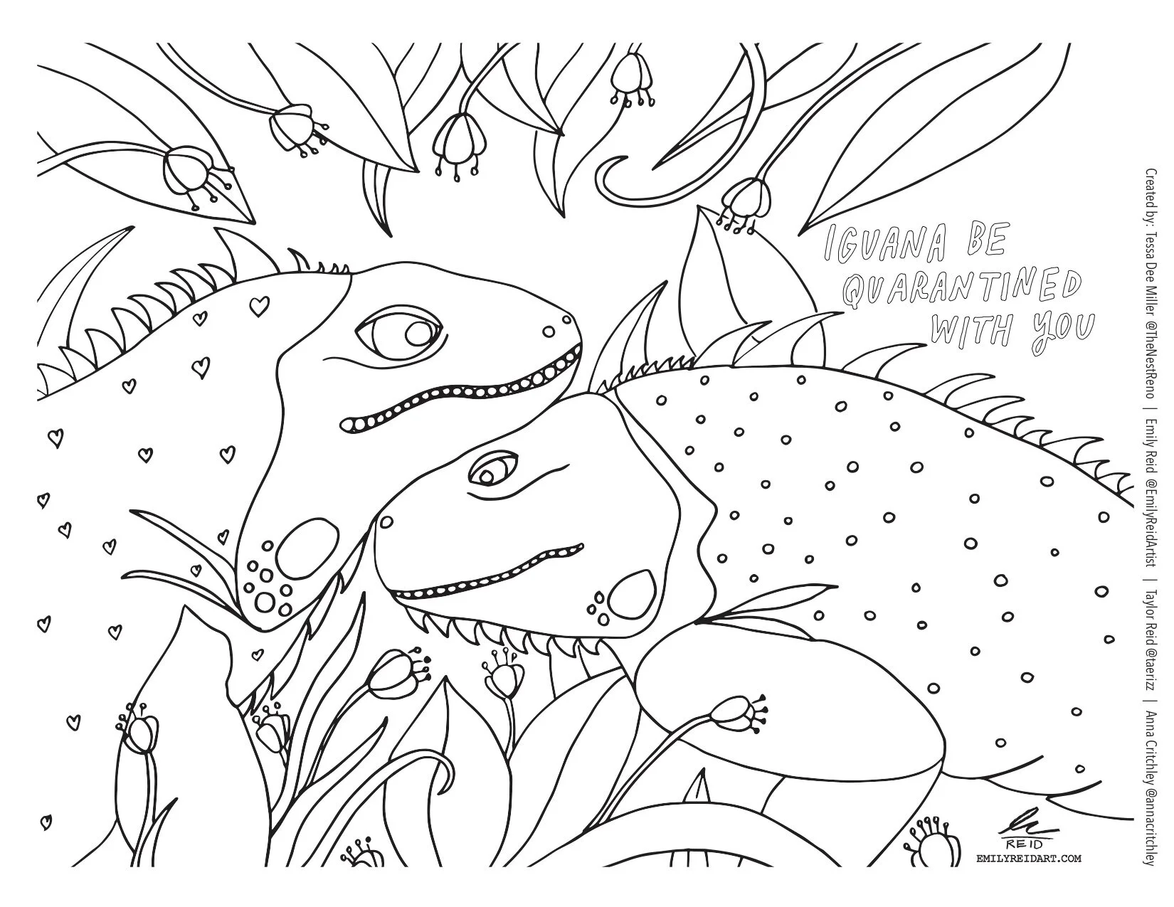 Download Printable Quarantine Coloring Book In Pdf Format The Nest Reno
