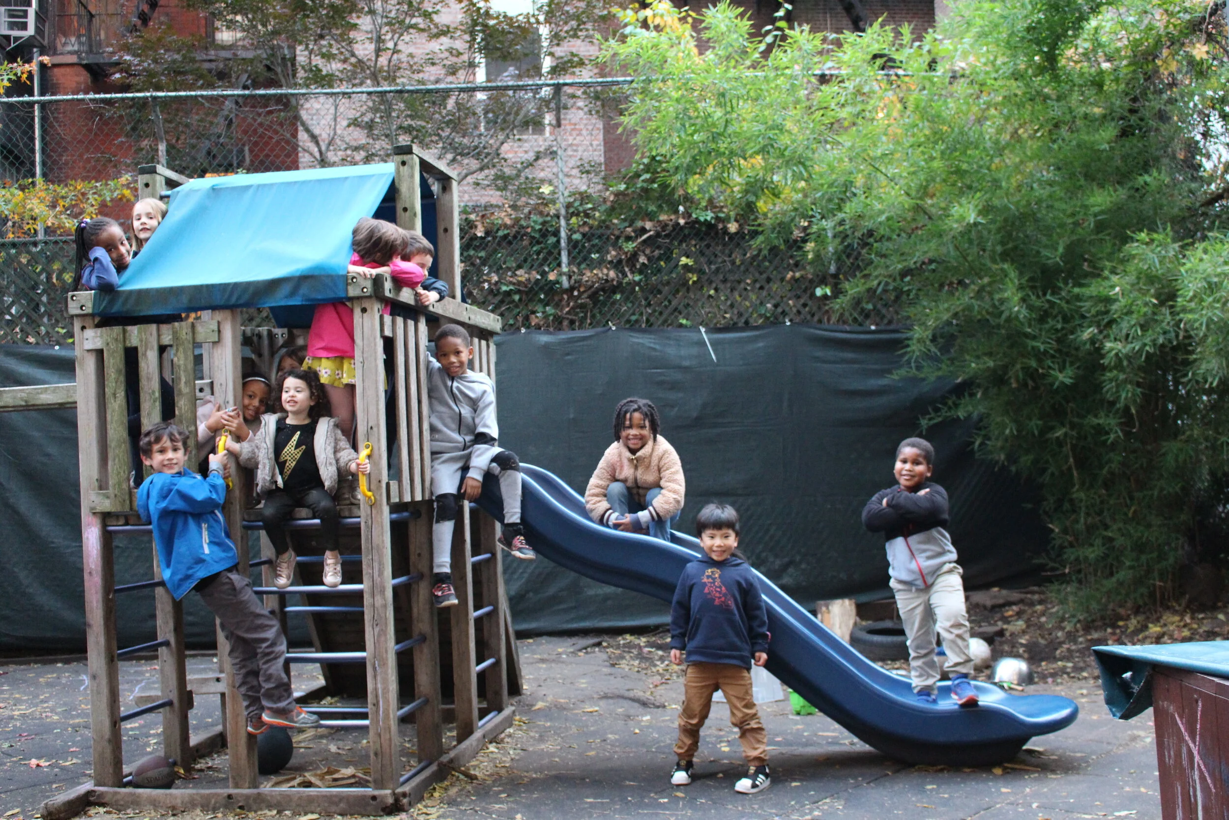 Students Enjoying Corlears Yard Time Plus_web.JPG