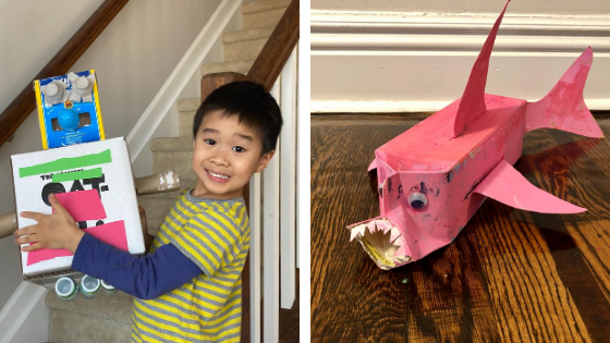 Kids Art Activity How To Make Recycled Robots And Animals Corlears School