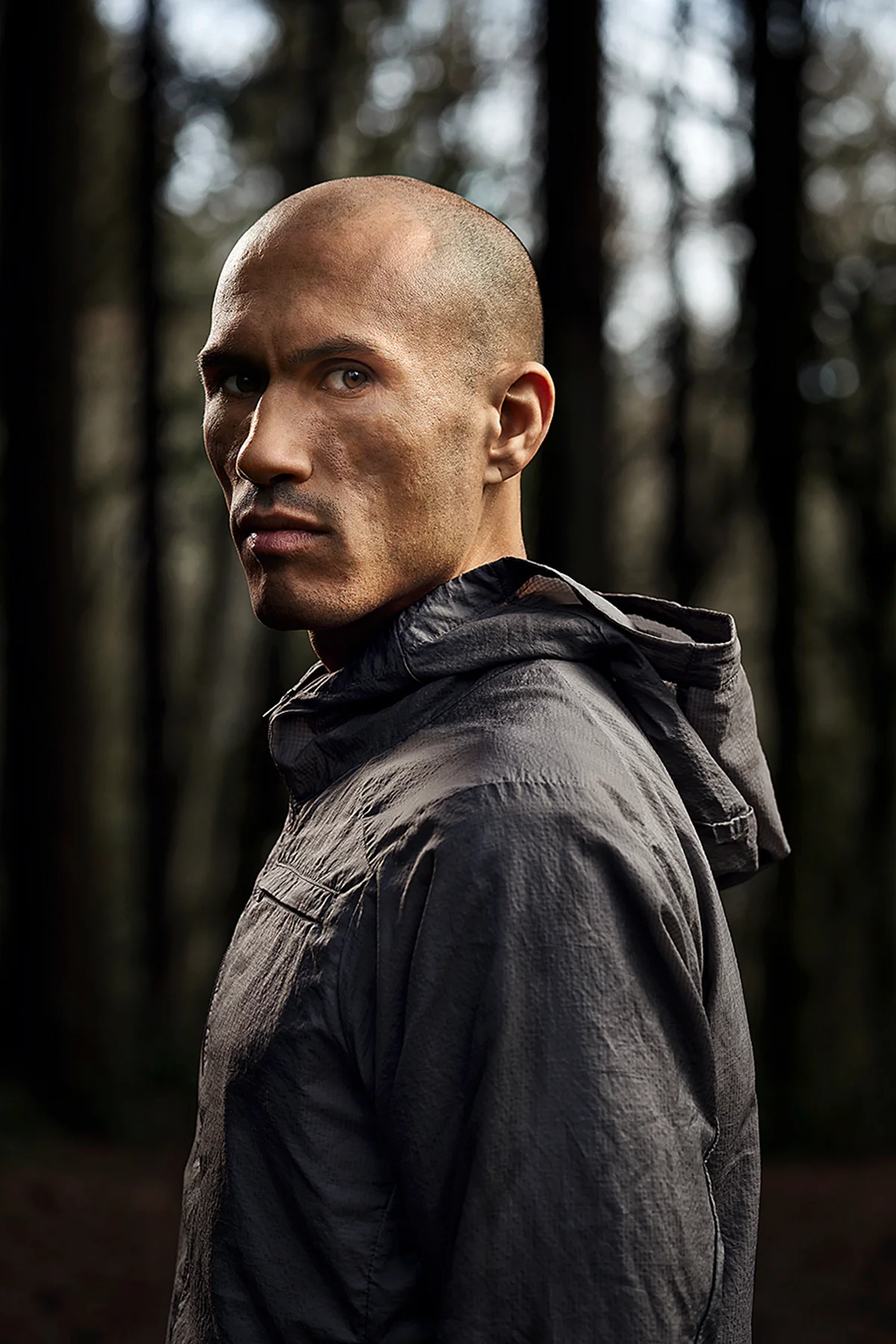 Wy'east Wolfpack Owner and ultra runner, Yassine Diboun in Forest Park