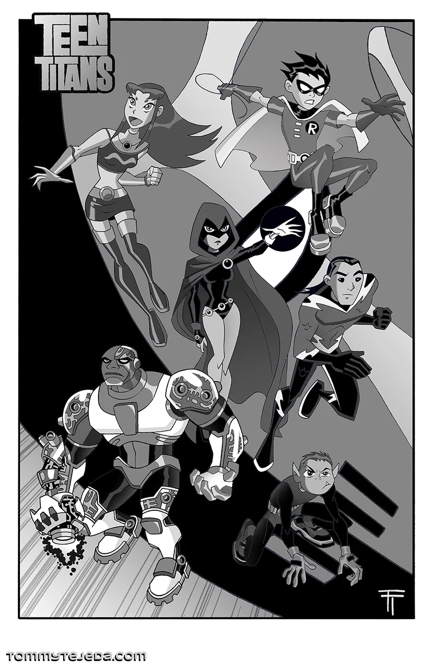 TEEN TITANS POSTER