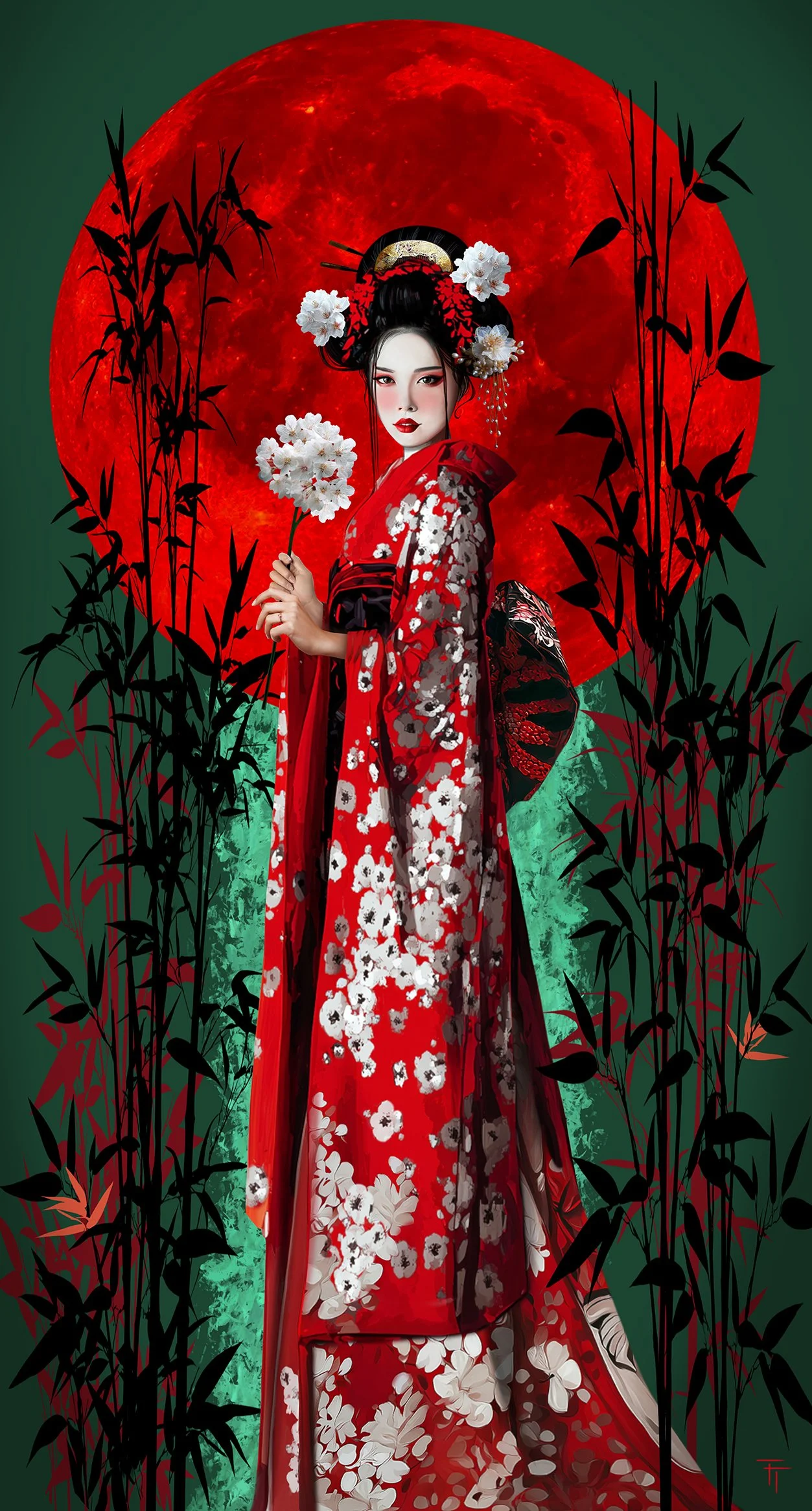 Blood Moon Geisha