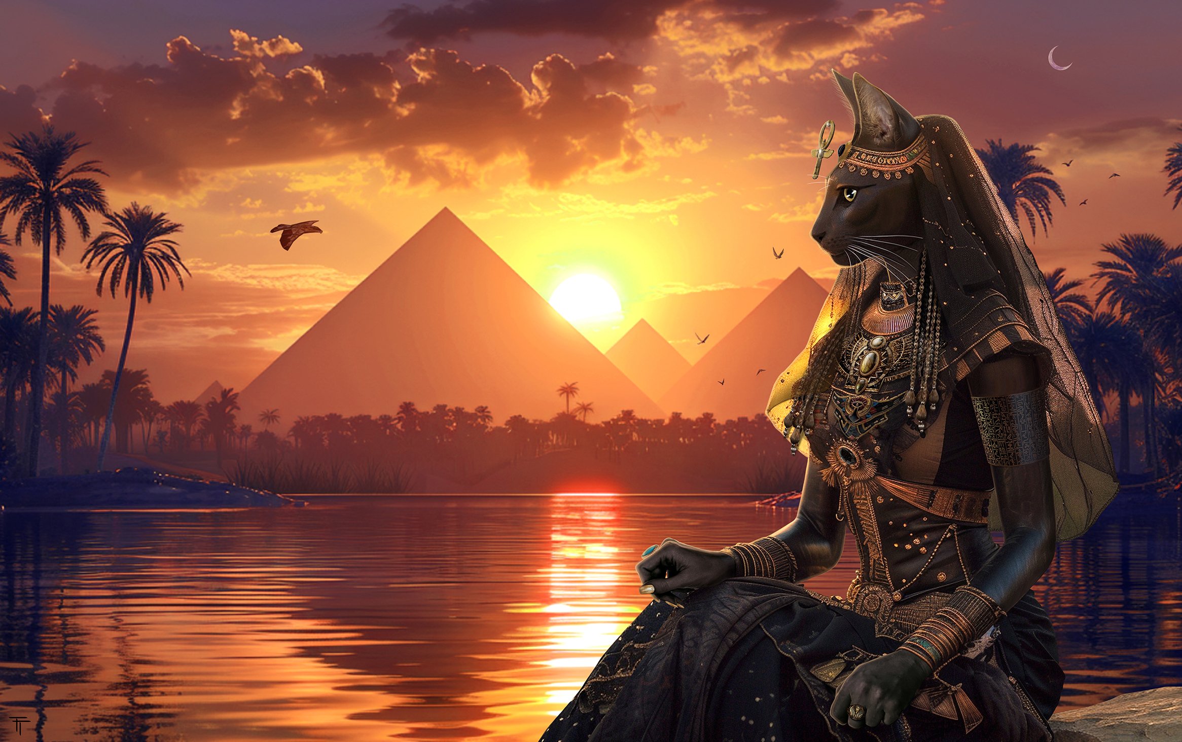 Bastet - Canvas Print