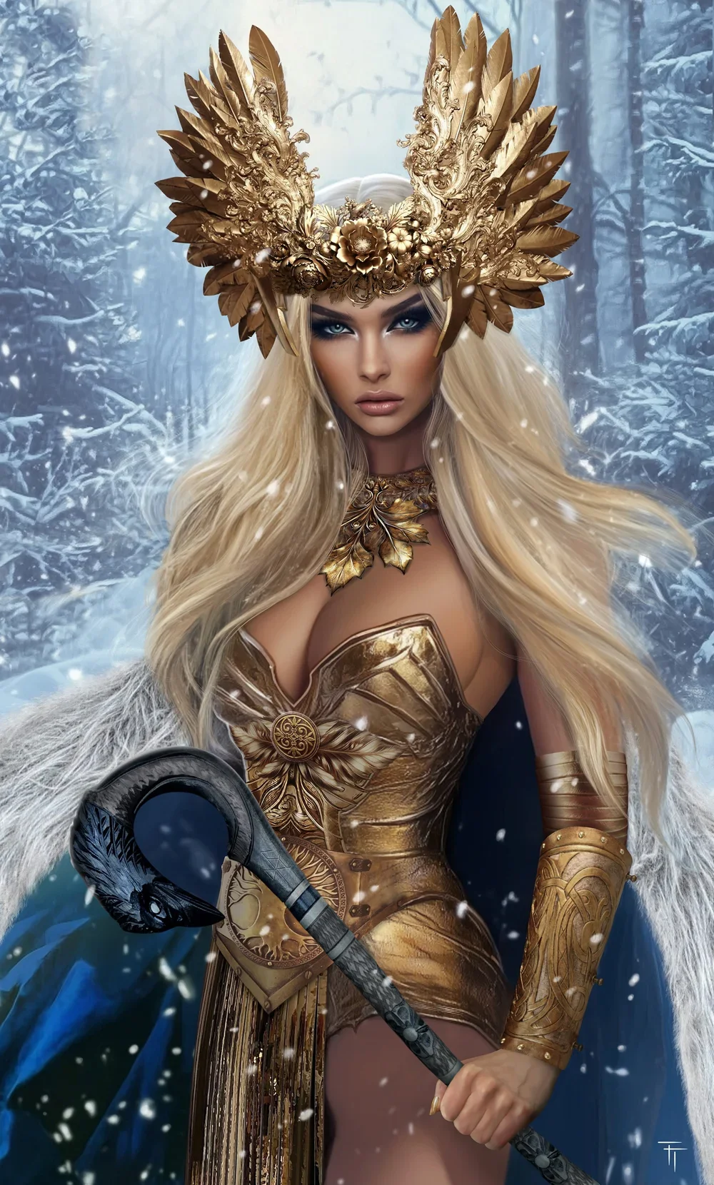 Skaði - Canvas Print