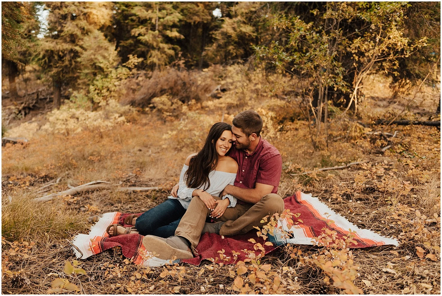 JUSTIN + JORDAN // BOGUS BASIN ENGAGEMENT 