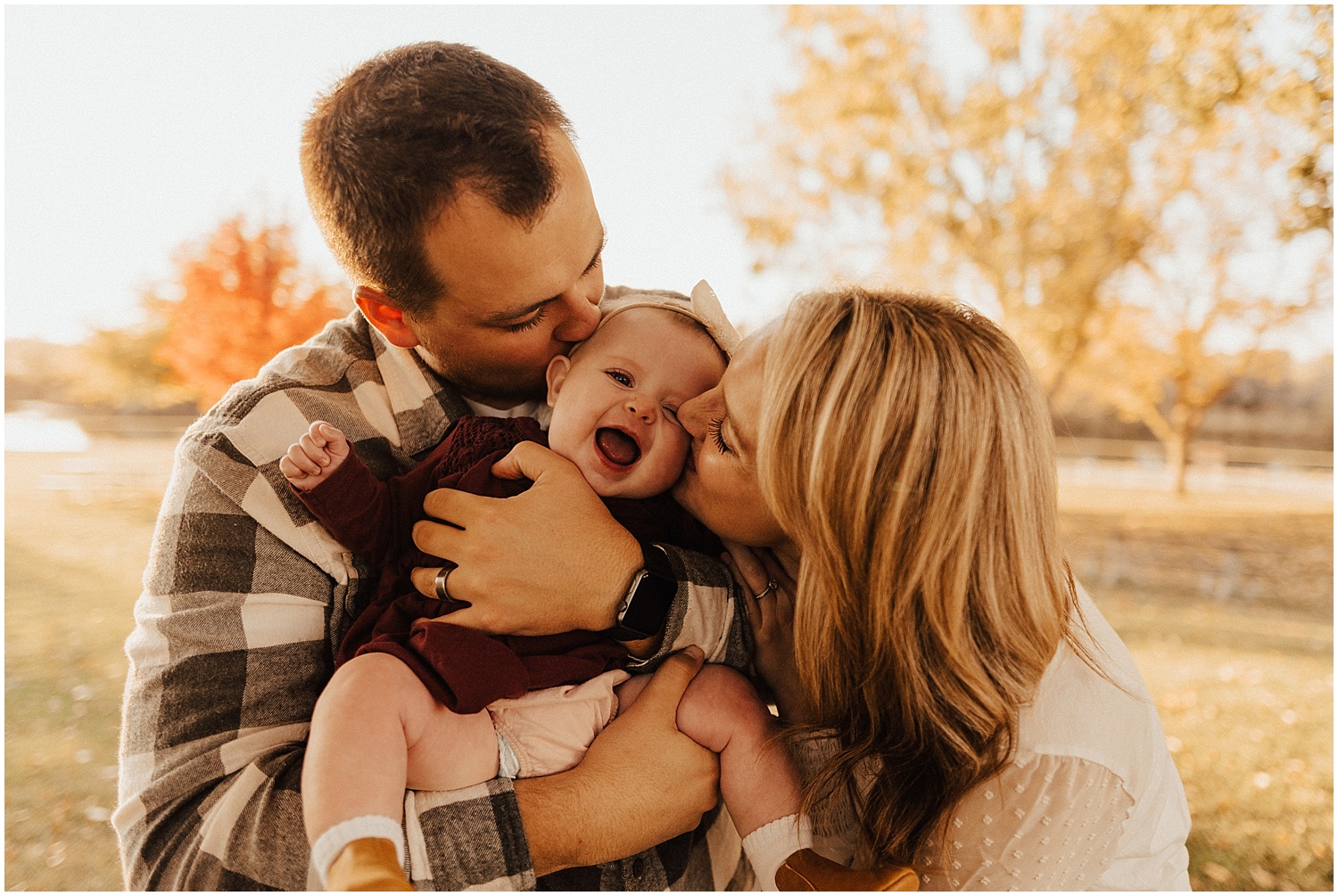 WELLS FAMILY // 6 MONTH PHOTOS FOR STELLA
