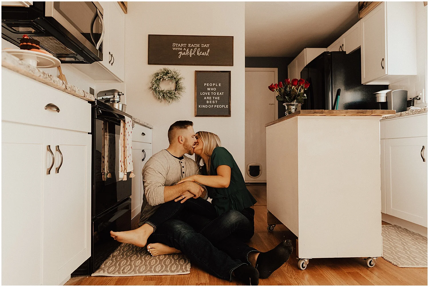 HANK + STAISHA // VALENTINES DAY IN-HOME SESSION