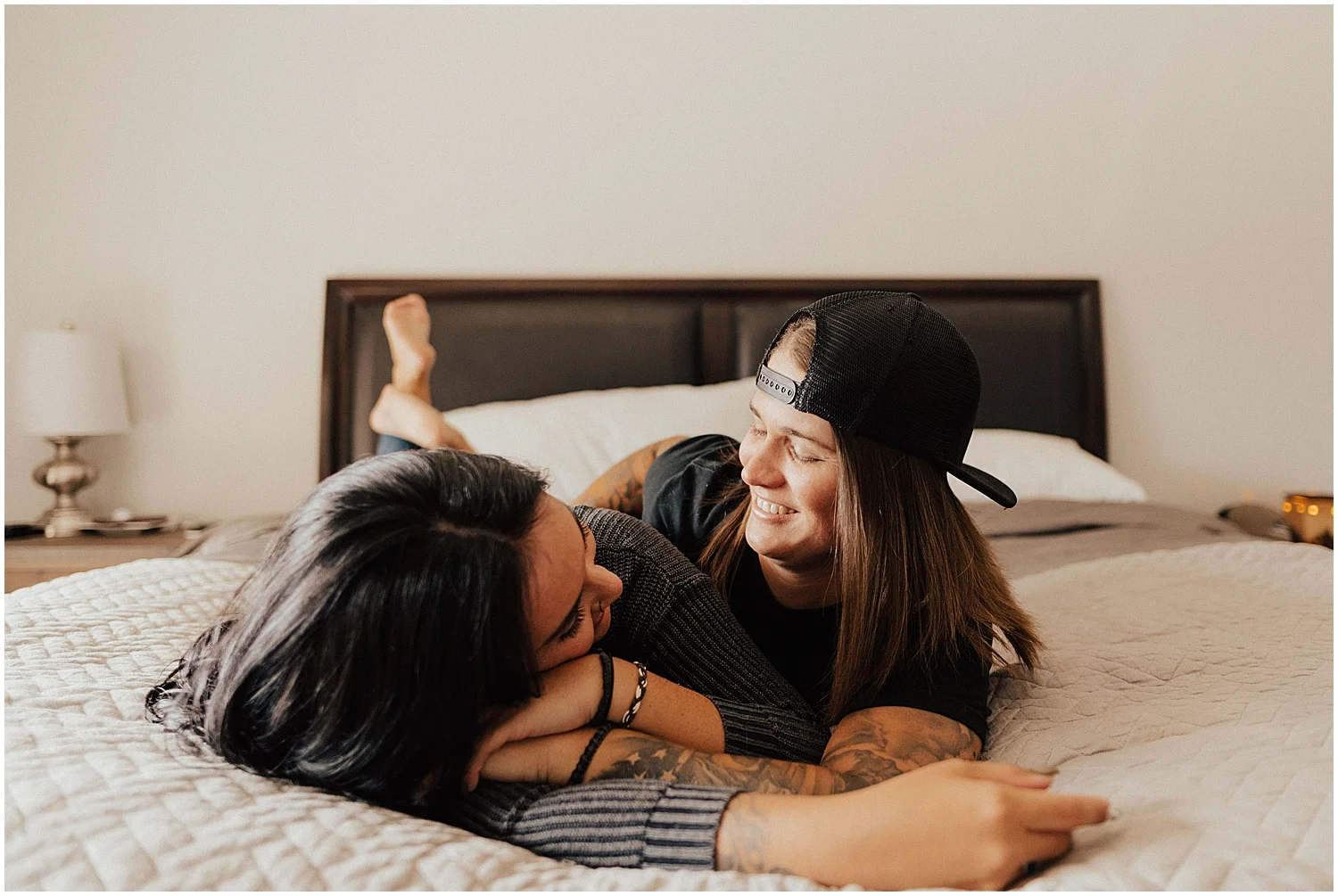 RACHEL + ASHLEY // COZY IN-HOME SESSION